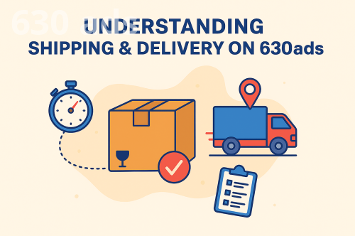 Understanding Shipping & Delivery on 630ads – Fast, Secure & Worldwide