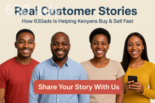 Real Customer Stories: How 630ads Is Helping Kenyans Buy & Sell Fast