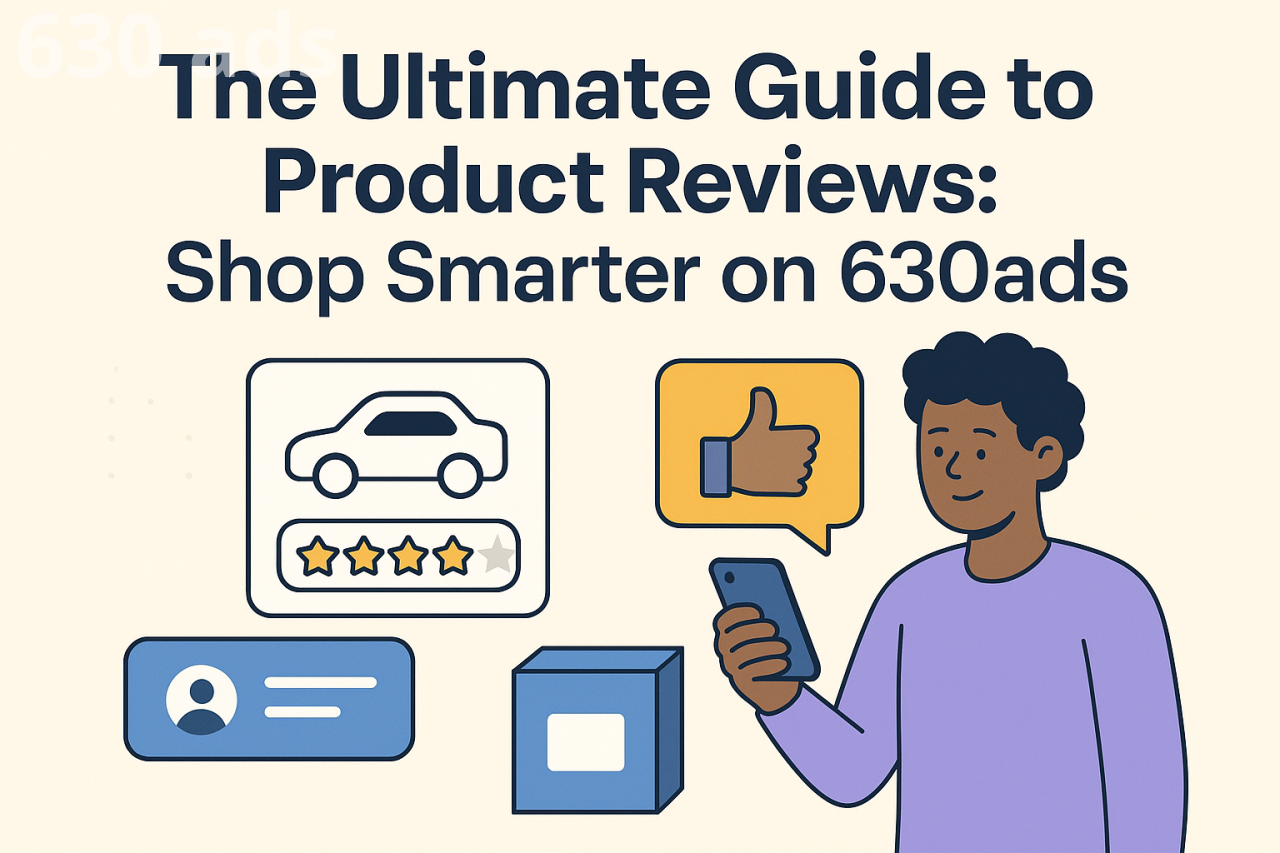 The Ultimate Guide to Product Reviews: Shop Smarter on 630ads